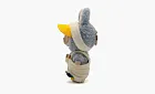Pop Mart Labubu The Monsters Genki Bunny Grey Yellow Hood