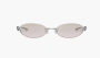 Gentle Monster Musubi 02(BRG) Sunglasses Silver / Brown 