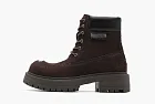Mason Prince Classic Anti Leather Martin Boots Dark Brown