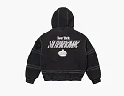 Supreme x Mitchell & Ness Twill Stadium Jacket Black