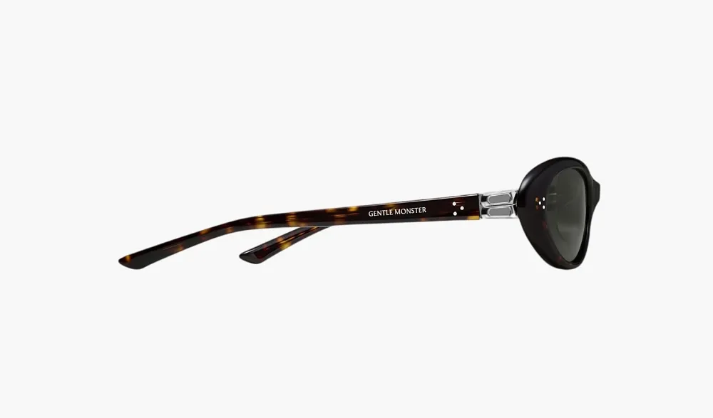 Gentle Monster Cinnamon T9 Sunglasses Tortoise / Black