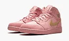 Air Jordan 1 Mid SE GS Coral Gold