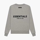 Fear of God Essentials 3M Logo Pullover Hoodie Butter Cream