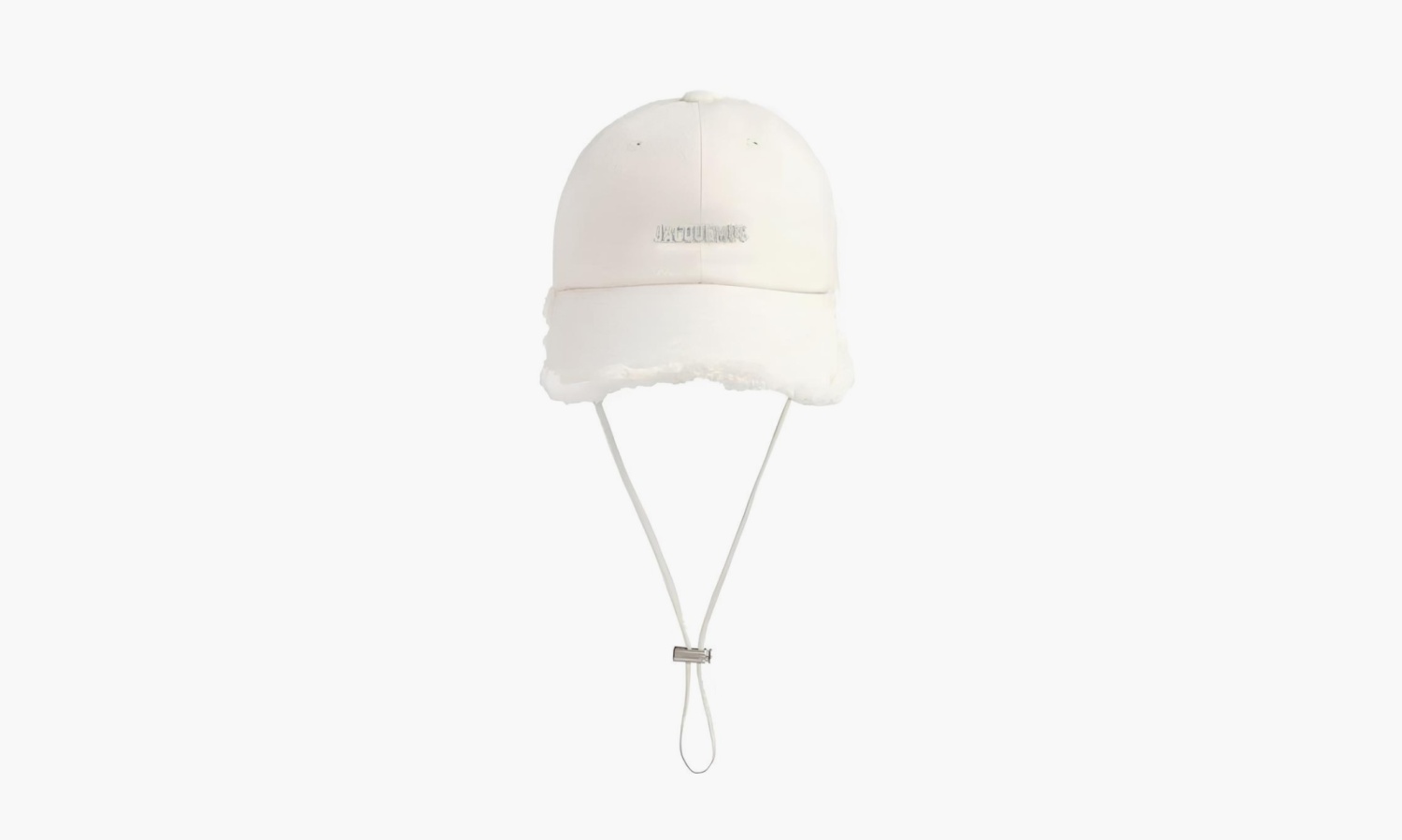 Jacquemus Baseball Cap Fur "White" 