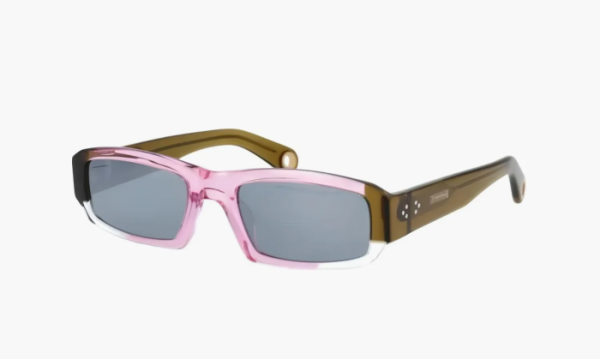 Jacquemus Glasses Pink Brown 
