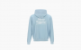 Sporty & Rich Eat More Veggies Hoodie "Light Blue" 