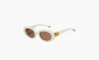 Gentle Monster Eve WC6 Sunglasses White 
