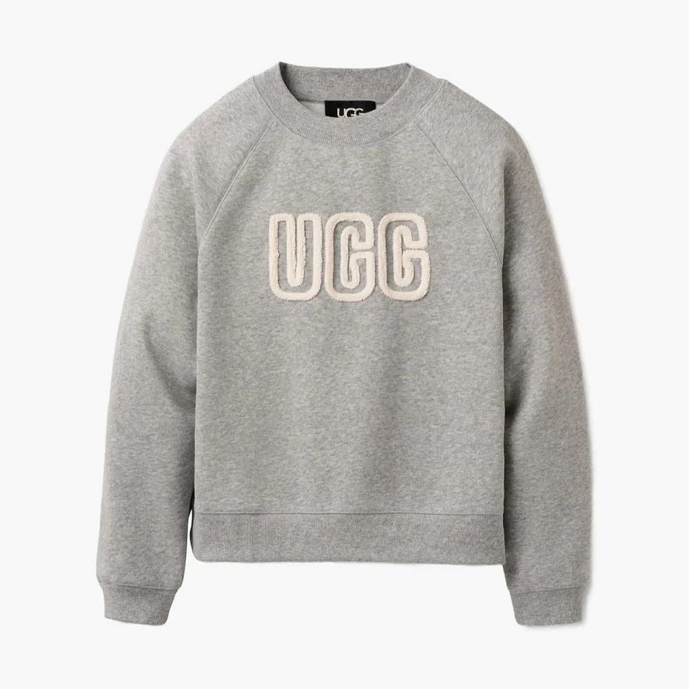 UGG Logo Crewneck Grey Heather