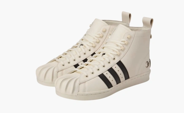 Thug Club x Adidas Superstar Boot Luxe Off White/Core Black  