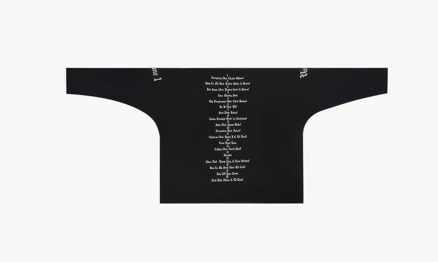 Yeezy Gosha Vultures Long T-shirt Black 