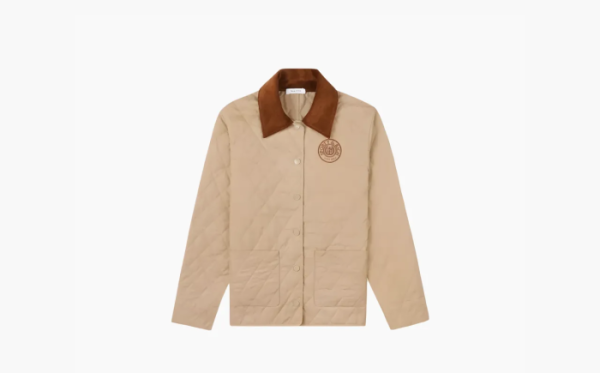 Sporty & Rich SRHWC Worker Jacket Tan 