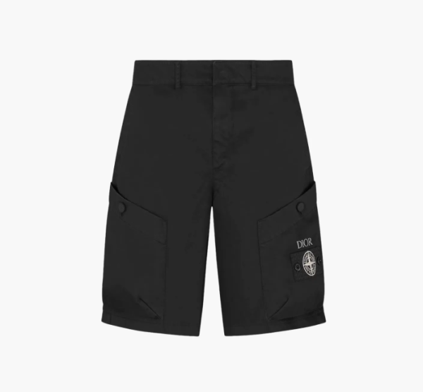 Dior x Stone Island Bermuda Shorts Black 