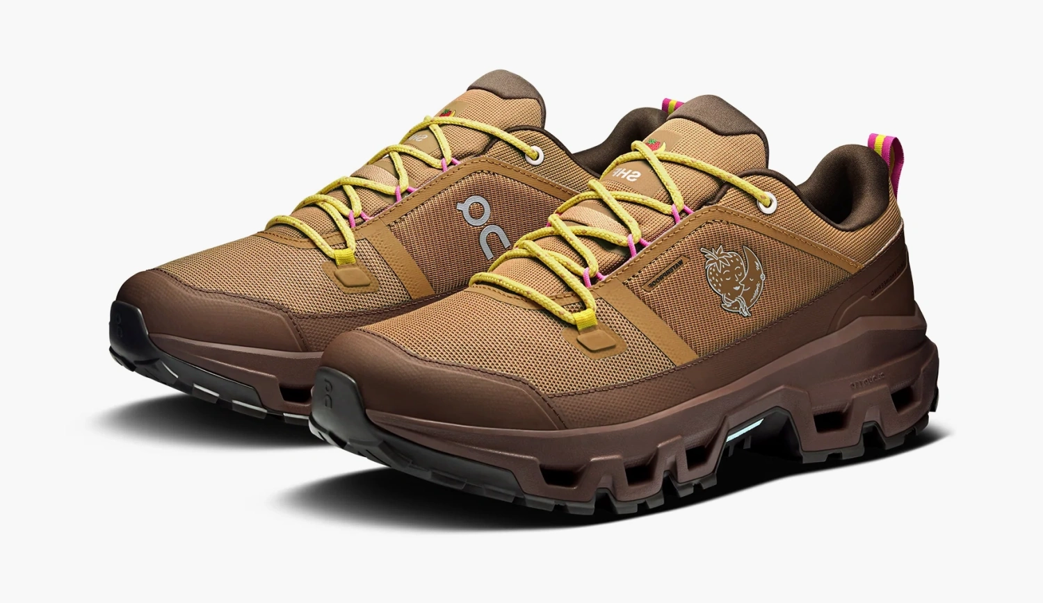 ON Cloudrock Low WP x Sky High Farm Goods Sphinx Chestnut 