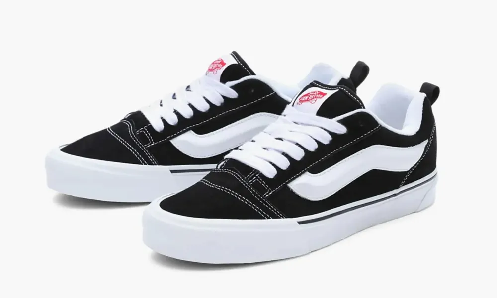 Vans Knu Skool Black White