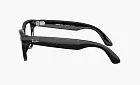 Ray-Ban Meta Skyler Sunglasses Shiny Black / Clear Transitions Amethyst (Size 52)