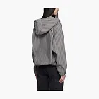 Carhartt WIP Menard Hooded Jacket Grey Herringbone