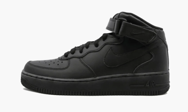 Air Force 1 Mid GS Triple Black 