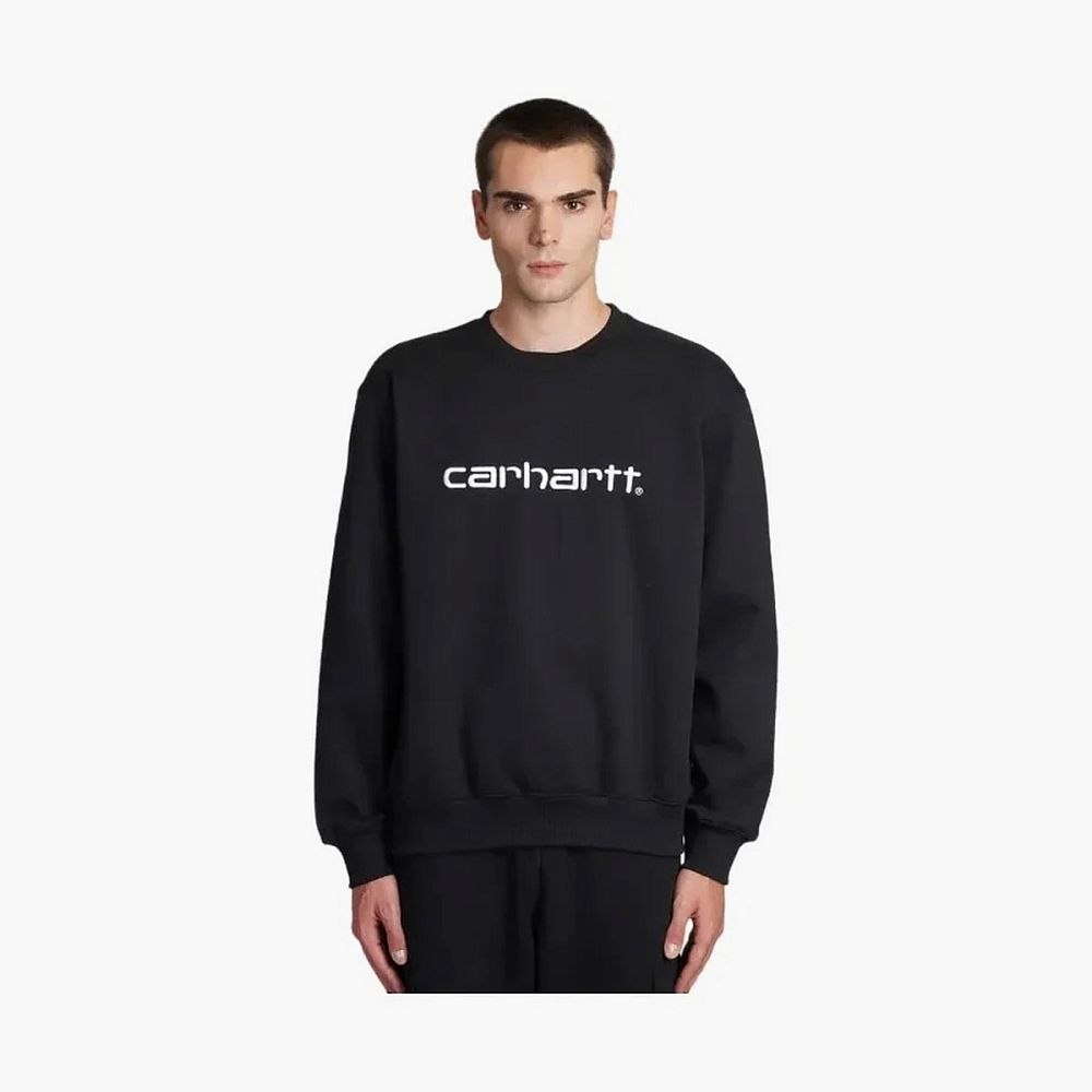 Carhartt WIP Script Logo Sweatshirt Black