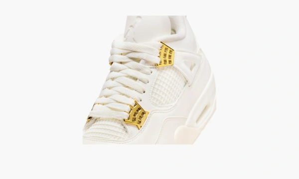 Air Jordan 4 Retro WMNS Metallic Gold 