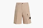 Stone Island Bermuda Cargo Shorts Beige