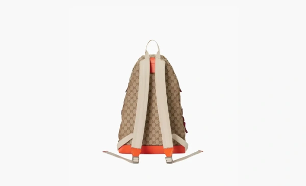 GUCCI x The North Face Backpacks Ebony/Beige/Orange 