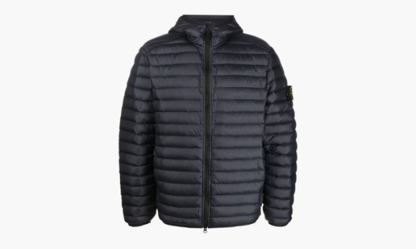 Stone Island Nylon Down Jacket Navy 