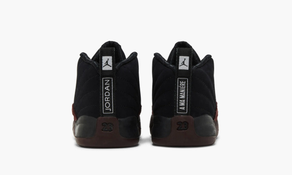 Air Jordan 12 Retro SP TD x A Ma Maniére Black 