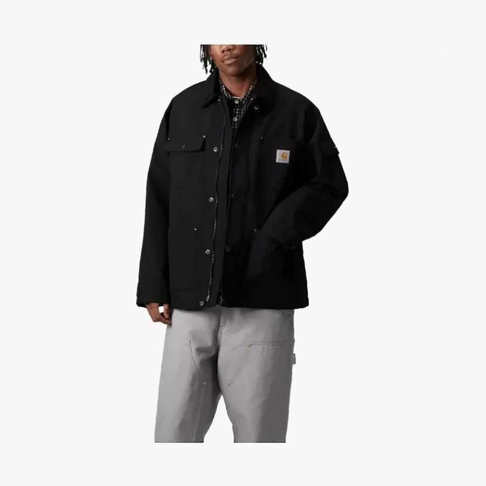 Carhartt WIP Clapton Chore Jacket Black