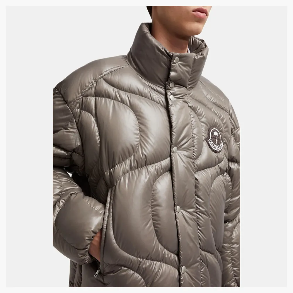Moncler x Palm Angels Haunani Down Jacket Gray