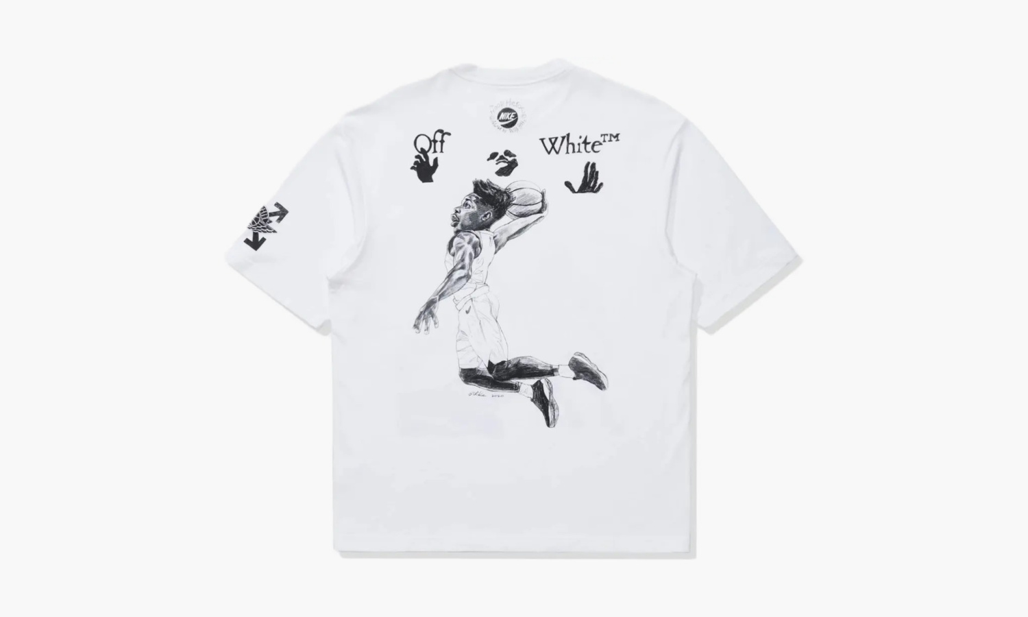 Off-white X Jordan T-shirt "White" 