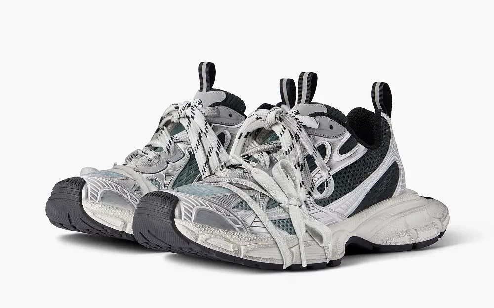 Balenciaga 3XL Sneaker WMNS Worn-Out Gradient - Black Grey White