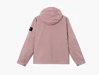 Stone Island Crinkle Reps NY Hooded Jacket Purple Grey