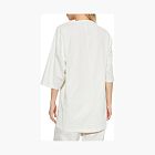 Moncler x Rick Owens Cotton T-Shirt Milk