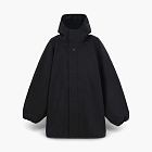 Yeezy X GAP X Balenciaga Long Hooded Jacket Black