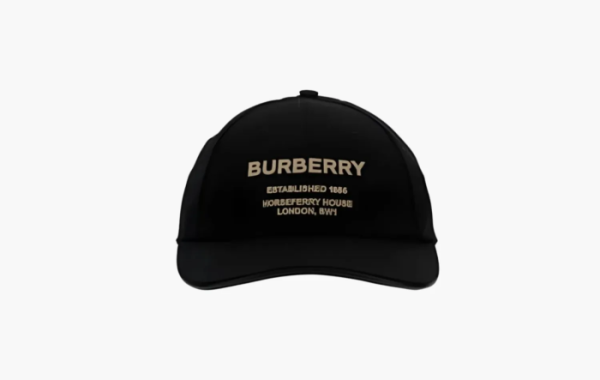 Burberry Peaked Cap Black 