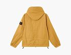 Stone Island Organic-Look Nylon Panama-TC Hooded Jacket Mustard