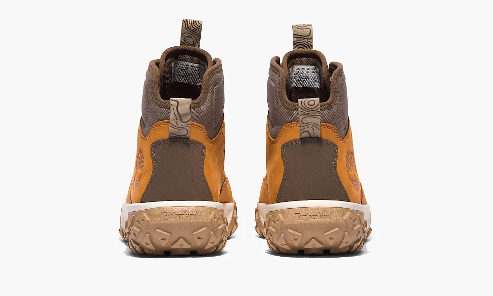Timberland Greenstride Motion 6 Mid Hiking Boot Wheat Nubuck