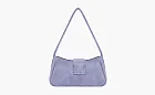 Misbhv Suede Shoulder Bag Mini Periwinkle Light Purple
