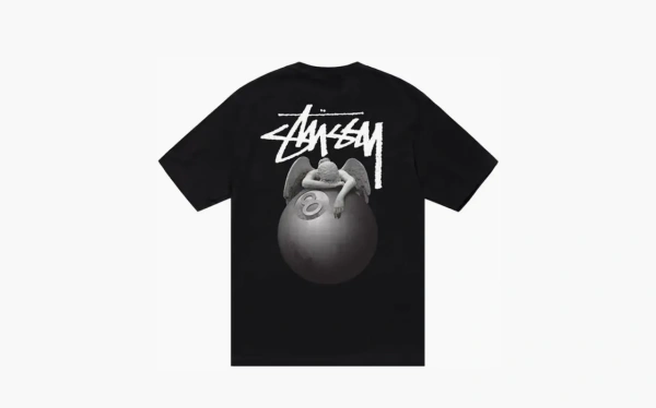 Stussy Angel Tee Black  Stussy Angel Tee Black
