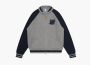 UNDEFEATED Knit Varsity Jacket Grey 