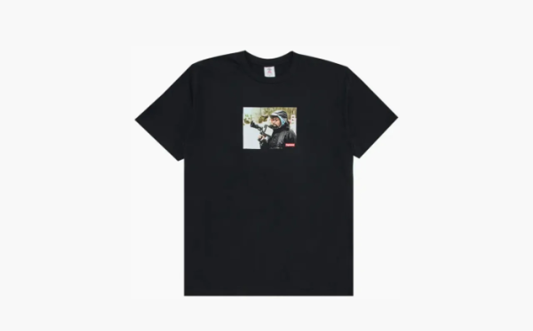 Supreme x 40 Acres Spike Tee Black  Supreme x 40 Acres Spike Tee Black