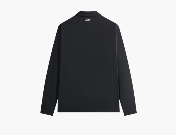 Kith x Wilson Coaches Jacket Black  Kith x Wilson Coaches Jacket Black