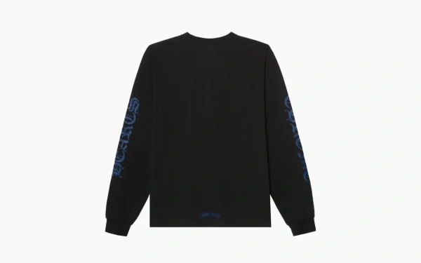 Chrome Hearts Neck-Logo Long-Sleeve Black 