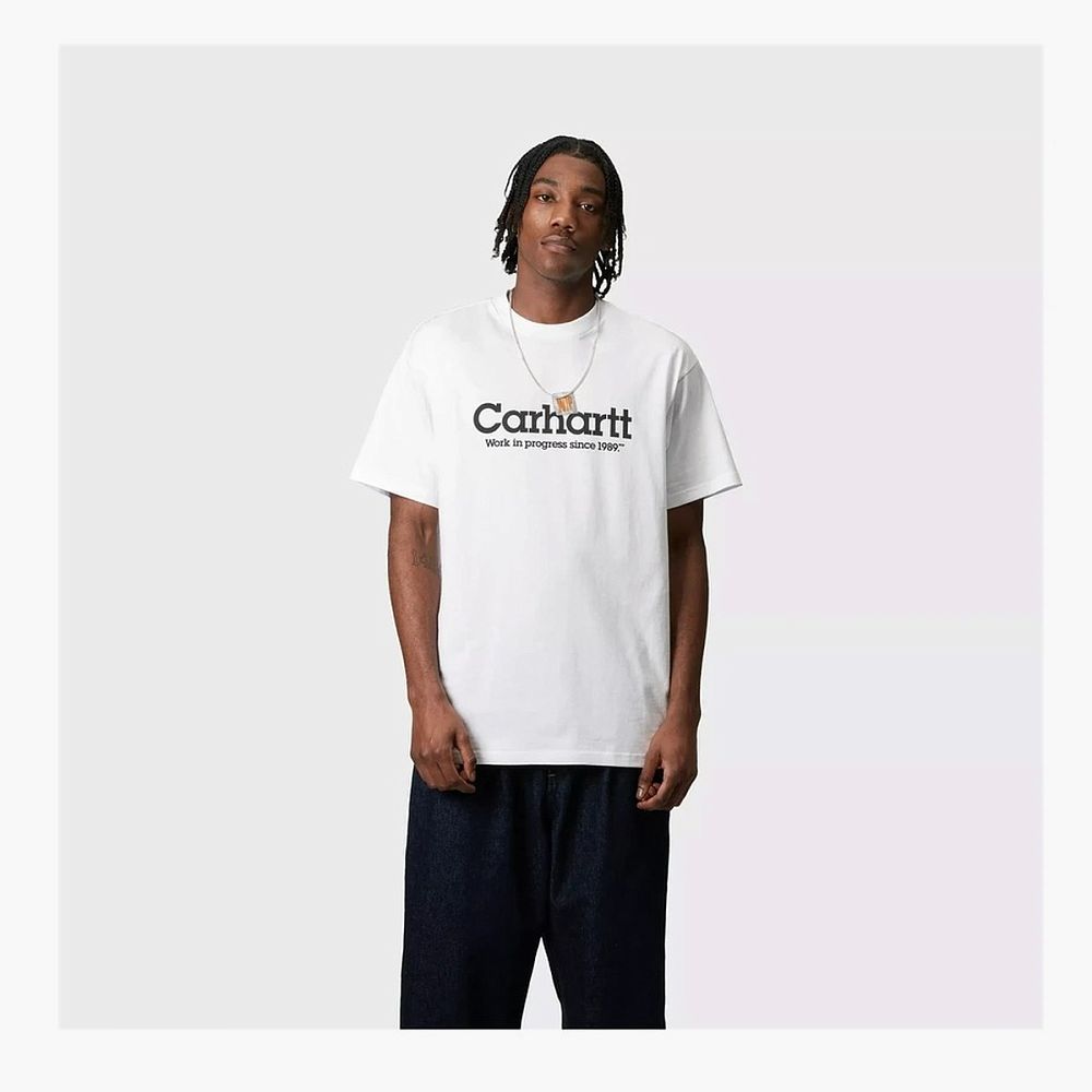 Carhartt WIP Script Logo T-Shirt White