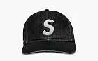 Supreme Cordura Denim S Logo 6-Panel Black