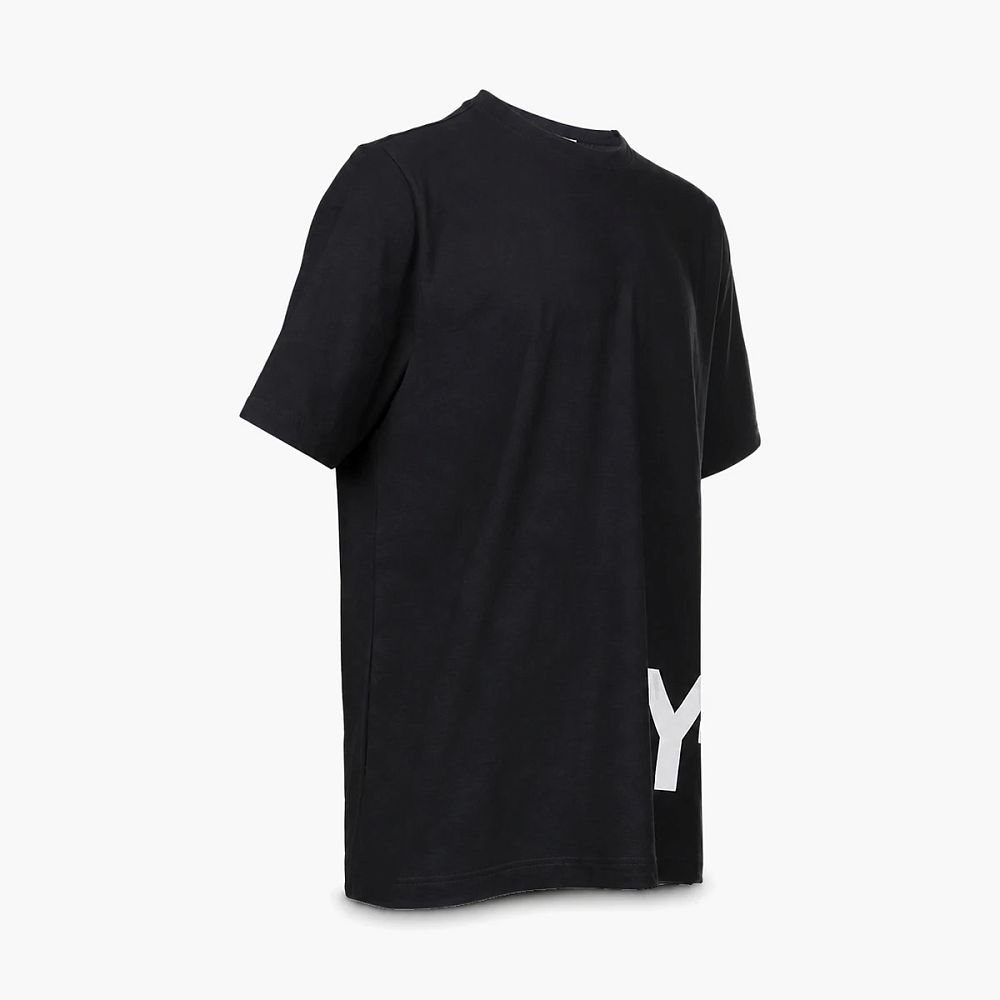 Y-3 Logo Tee Black