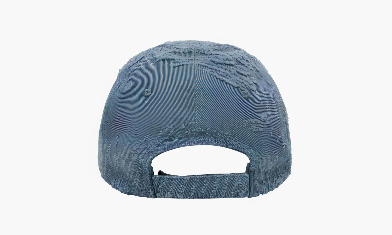 фото Balenciaga Laser Destroyed Cap  "Faded Blue" (Кепки)-719281410B24090