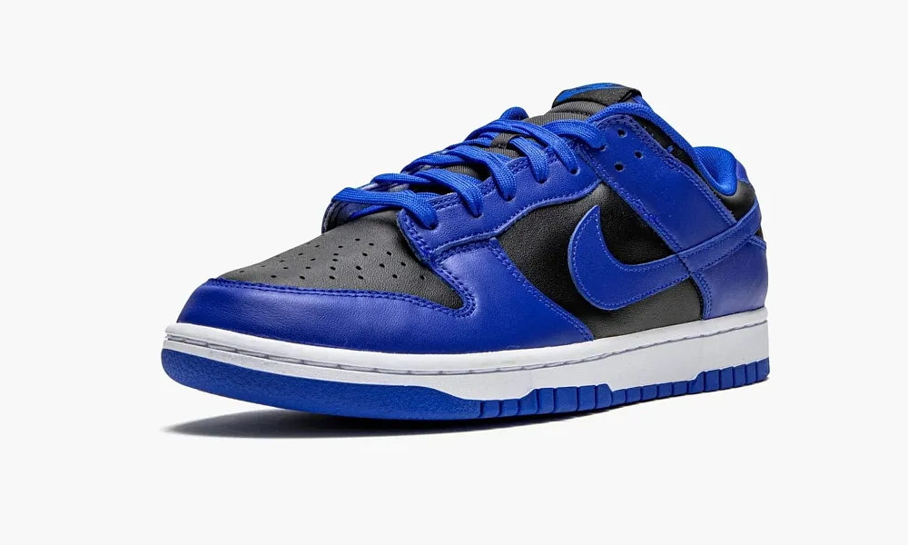 Nike Dunk Low Black Hyper Cobalt