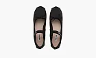 Miu Miu Satin Ballerinas Black