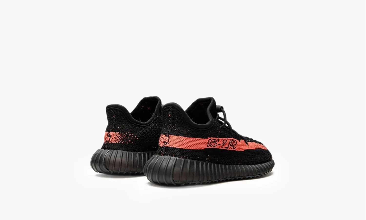 Yeezy Boost 350 V2 Infant Core Black Red 